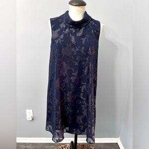 Navy Connected Apparel Cocktail Dress Sz 4P